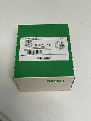 Buy New (Factory Sealed) Schneider Electric Contactor LC1D25G7 • 59.99$