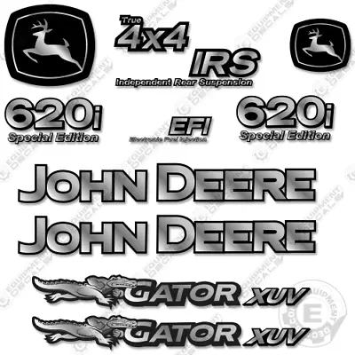 Buy Fits John Deere Gator XUV 620i Special Edition Decal Kit Utility Vehicle • 119.95$