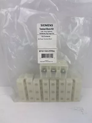 Buy Siemens 8PG1192-2TP04 Terminal Block Kit W/ (5) 115a 3P Stationary Blocks • 662.99$