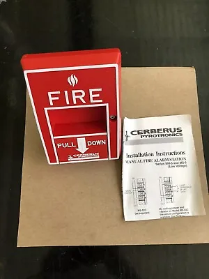 Buy Cerberus Pyrotronics Manual Fire Alarm Station MH-5 (Low Voltage) • 50$