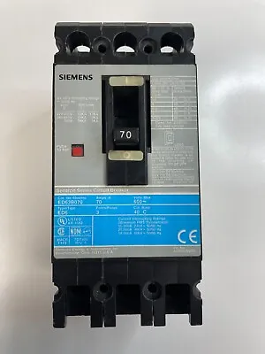 Buy ITE Siemens ED63B070 3 Pole Circuit Breaker - New • 429.50$