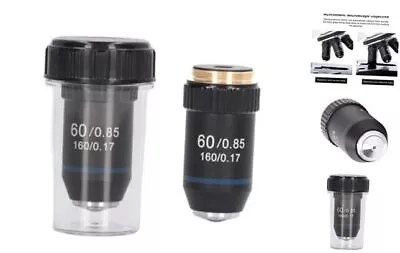 Buy Achromatic Objective, 60X Achromatic Microscope Objective Lens High  • 42.75$