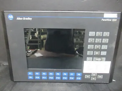Buy Allen Bradley Control Panel Panelview 1000 2711-k10c20 Ser. F 240 Vac 0.4 Amp • 1,150$