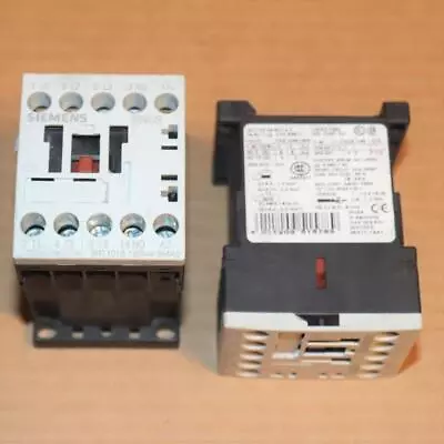 Buy One Siemens Sirius 3RT1016-1BB44-3MA0 24VDC Auxiliary Contactor • 17.99$