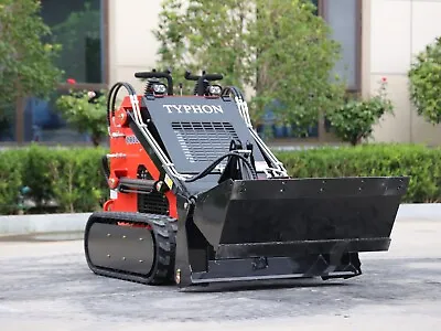 Buy 4 In One Bucket Mini Skid Steer Loader Attachments For TYPHON STOMP Skidsteer • 2,000$
