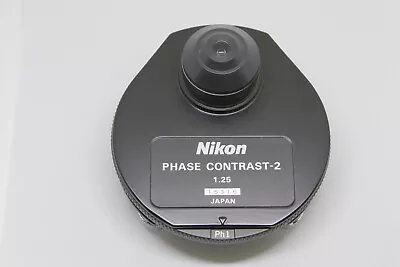 Buy Refurbished Nikon Phase Contrast-2 Dark Field Condenser 1.25 DF Ph1 Ph2 Ph3 Ph4 • 599.95$