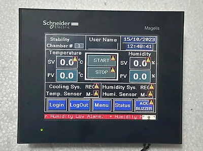 Buy Schneider Electric HMIGTO2310 Advanced Touchscreen Panel - Black HMI (USED) • 311.49$