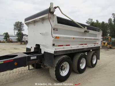 Buy Beall Truck Weld PTERAE-3 Tri-Axle 12-14 Yard Hydraulic Dump Pup Trailer Bidadoo • 2,700$