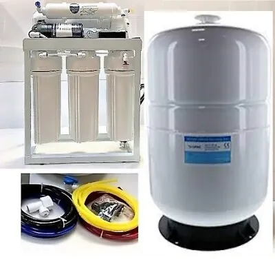 Buy RO Reverse Osmosis Water Filtration System TFC-2012-150 GPD, 9,2 Gallon Tank, BP • 389$