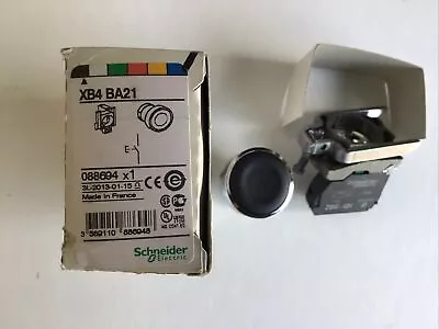 Buy SCHNEIDER XB4 BA21 Black Selector Switch • 39.99$