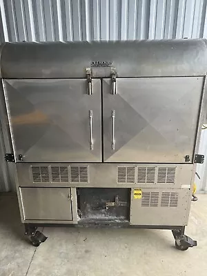 Buy 2019 Ole Hickory Smokers Pits CTO-DW LARGE BBQ Propane Natural Gas Wood Smoker • 1$