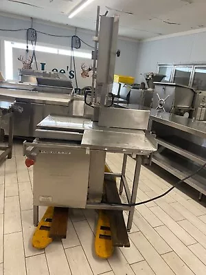 Buy Used Hollymatic Commercial Meat Saw - 3 PH, 208 Volt • 3,500$