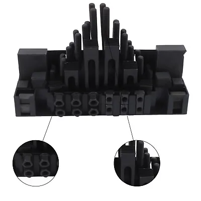 Buy 58pcs Clamp Clamping Bolt T Nut Hold Down Kit Set For Metal Milling Machine Tool • 69.83$