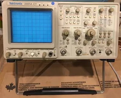 Buy Tektronix Oscilloscope 2465A CT 4 Channels DC To 350MHz • 1,138.05$