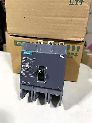 Buy (1) NEW Siemens BQD350 3p 480v 50a Circuit Breaker - NEW - 24 AVAILABLE • 185$