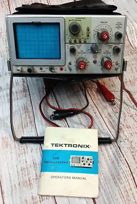 Buy Tektronix 326 Portable Oscilloscope With P6149 PROBE , MANUAL- FREE SHIPPING • 150$