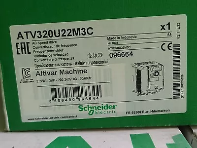 Buy Schneider Electric ATV320U22M3C Inverter Altivar ATV320 Drive 2.2kW 200-240V • 350$