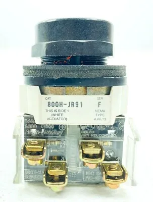 Buy Allen Bradley 800h-jr91 Selector Switch 3-position Ser. F • 24.99$