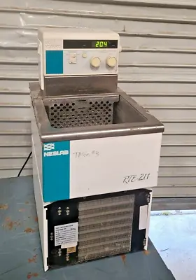Buy Neslab 168103200702 Air Cooled Cooling Chiller RTE211 Refrigerated Bath • 750$