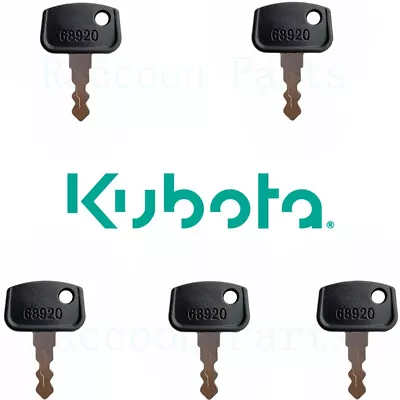 Buy 5 Kubota Ignition Keys Tractor Mower & Zero Turn Mower BX B F ZD GR ZR Series • 9.95$