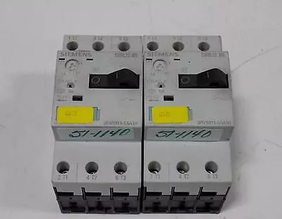 Buy Siemens Sirius 3r 3p Motor Starter Lot Of 2   3rv1011-1aa10 • 15.93$
