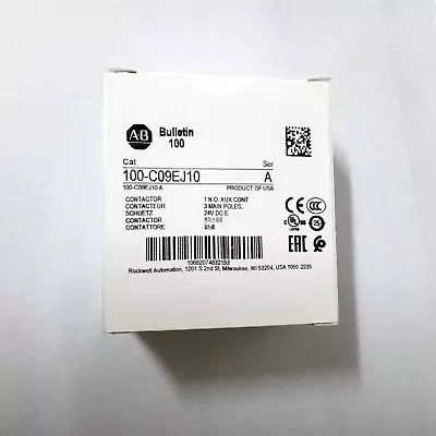 Buy New Sealed In Box For Allen-Bradley For AB 100-C09EJ10 SER A IEC Contactor • 122.55$