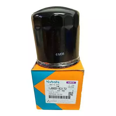 Buy Kubota 1J800-43172 Oil Filter Kubota • 36.62$
