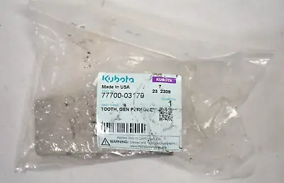 Buy Kubota General Purpose Bucket Tooth Genuine OEM Replacement 77700-03179 • 18.99$