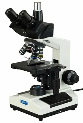 Buy OMAX 40X-1000X Compound Trinocular Microscope W/ Replaceable LED- Multi-Use • 163.99$