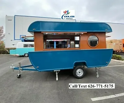 Buy NEW Electric Mobile Food Trailer Enclosed Concession Stand Boat Design 4  Hitch • 17,122.61$