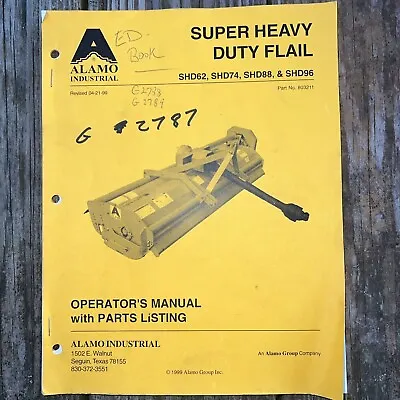 Buy Interstater Flail Mower, Boom-Axe, SHD62/74/88/96 Service Parts Manual #803211 • 18.99$