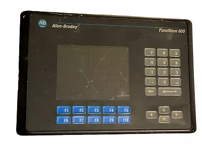 Buy Allen Bradley 2711-B6C5 B PanelView 600 Color Touch Key RS-232 (DH-485) Read • 1,198.48$