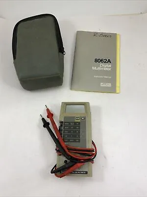 Buy Fluke 8062A True RMS Multimeter With Case And Manual • 75$