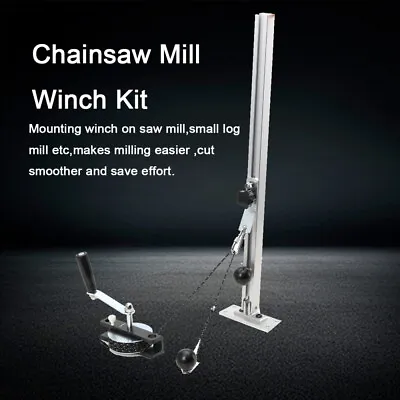 Buy Chainsaw Mill Winch Kit Arm Anchor System W/ Lever For Portable Sawmill Saw Mill • 59.09$