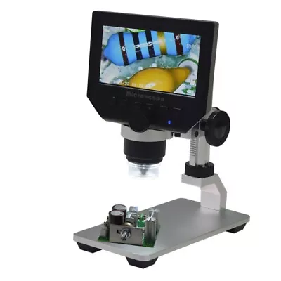 Buy 1080P Digital Microscope 1-600X Zoom USB Video Microscope For Watch Phone Repair • 68.75$