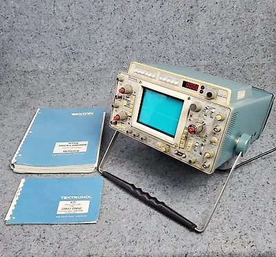 Buy Tektronix 475A Oscilloscope Dual Trace With DM44 Multimeter 2 Channel Vintage • 299$