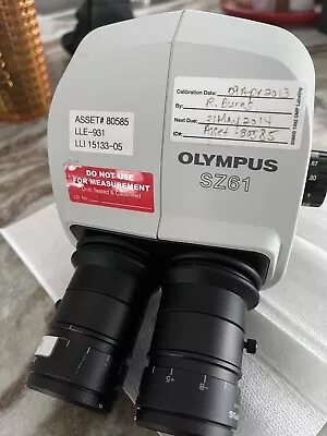 Buy Olympus SZ61 Stereo Zoom Microscope • 356$