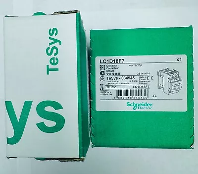 Buy ORIGINAL Schneider Electric LC1D18F7  New Same Day Free Shipping  From USA • 55.99$