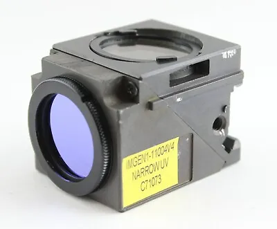 Buy Nikon Narrow UV DAPI 1104v4 Fluorescence Cube Eclipse Quadfluor Microscope • 399.99$