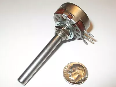 Buy 5k Ohm Linear Taper   2 Watt Potentiometer  Long Shaft Allen-bradley Nos • 8.95$