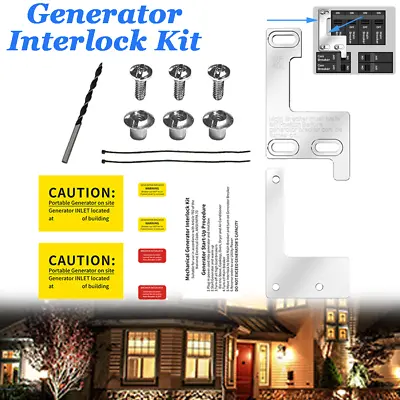 Buy For Siemens / Murray / ITE 150 & 200 Amp Panel Generator Interlock Kit KTS- 40 • 44.99$