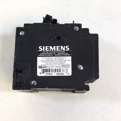 Buy Siemens Q22050CT2 Black 60Hz ‎Plug-In Mount Quad Circuit Breaker • 59.99$