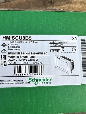 Buy Schneider Magelis Touch Panel Hmiscu8b5 5.7 Inch Color Tft Touch Screen 24v New • 620$