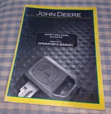 Buy John Deere XUV 4x4 Gas Gator Operators Manual OMM157855 L7 Book ORIGINAL  • 26.59$