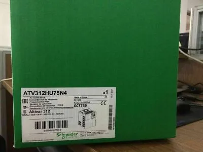 Buy 1PC New Schneider Inverter ATV312HU75N4 Expedited Shipping • 1,186.80$