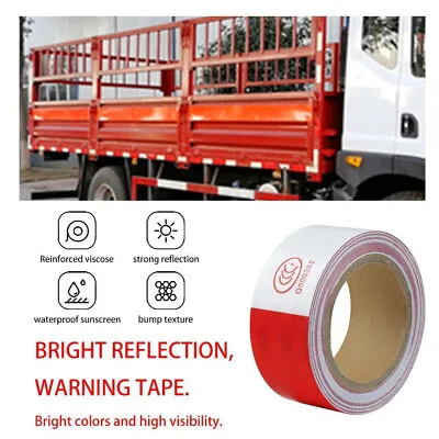 Buy Reflective Trailer Tape Conspicuity Safety For Car Truck USA • 9.99$