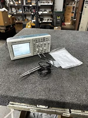 Buy Tektronix TDS1002 Oscilloscope 60MHz 1GS/s 2ch W/ 2 Probes Passes Self Test • 199.99$