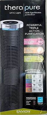 Buy NEW Envion 49316 Covers 350 Sq. Ft. Black Thera Pure HEPA Air Purifier 26.1 H In • 145$