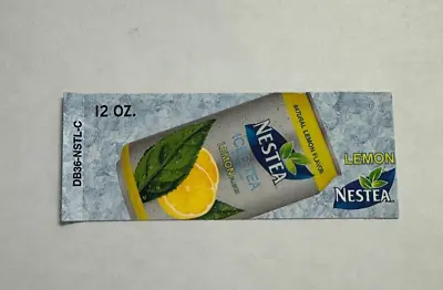 Buy Nestle Ice Tea Lemon Vending Machine Flavor Strip 12oz For Vendo, Dixie Narco • 1.37$