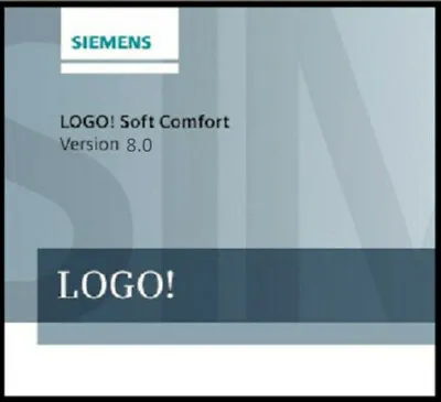 Buy LOGO! SOFT Comfort V8, Single License For 1 Installation 6ED1058-0BA08-0YA1 • 44.99$
